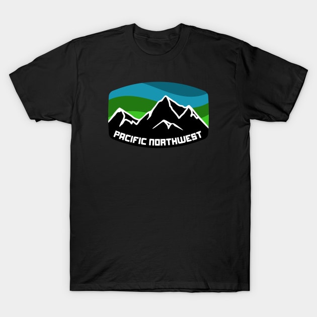 Pacific Northwest T-Shirt by FahlDesigns